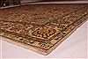 Tabriz Purple Square Hand Knotted 95 X 98 Area Rug 400-17136 Thumb 10