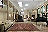 Kashan White Hand Knotted 101 X 130 Area Rug 400-17139 Thumb 1