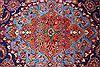 Mashad Blue Hand Knotted 95 X 124 Area Rug 400-17143 Thumb 16