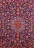 Mashad Blue Hand Knotted 95 X 124 Area Rug 400-17143 Thumb 4