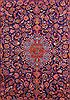 Mashad Blue Hand Knotted 95 X 124  Area Rug 400-17143 Thumb 4