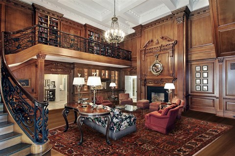 Bakhtiar Brown Hand Knotted 105 X 130 Area Rug 400-17147 Image 2