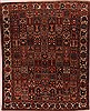 Bakhtiar Brown Hand Knotted 105 X 130  Area Rug 400-17147 Thumb 0