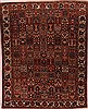 Bakhtiar Brown Hand Knotted 105 X 130 Area Rug 400-17147 Thumb 0
