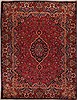 Kashmar Purple Hand Knotted 99 X 129 Area Rug 400-17150 Thumb 0