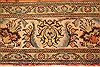 Tabriz Orange Hand Knotted 101 X 128  Area Rug 400-17152 Thumb 9