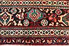 Mahal Red Square Hand Knotted 105 X 107  Area Rug 400-17154 Thumb 3