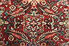 Mahal Red Square Hand Knotted 105 X 107  Area Rug 400-17154 Thumb 5
