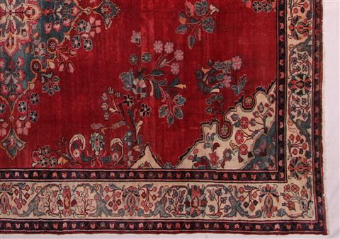 Lilihan Red Hand Knotted 104 X 1310 Area Rug 400-17156 Image 1