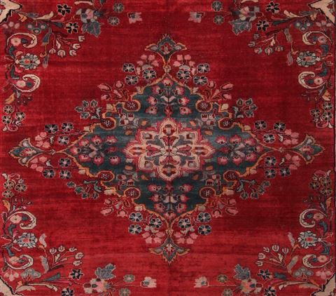 Lilihan Red Hand Knotted 104 X 1310 Area Rug 400-17156 Image 2
