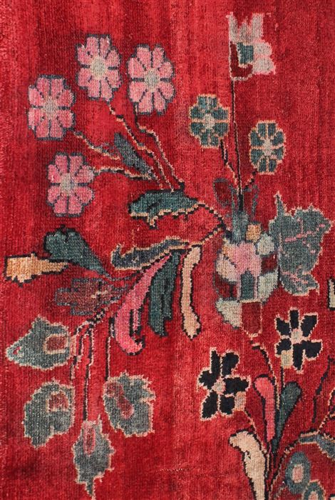 Lilihan Red Hand Knotted 104 X 1310 Area Rug 400-17156 Image 3