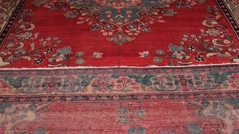 Lilihan Red Hand Knotted 104 X 1310 Area Rug 400-17156 Image 6