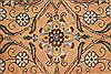 Tabriz Orange Square Hand Knotted 97 X 114 Area Rug 400-17159 Thumb 13