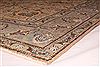 Tabriz Orange Square Hand Knotted 97 X 114  Area Rug 400-17159 Thumb 16