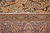 Tabriz Orange Square Hand Knotted 97 X 114 Area Rug 400-17159 Thumb 17