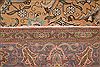 Tabriz Orange Square Hand Knotted 97 X 114  Area Rug 400-17159 Thumb 17