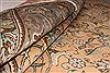 Tabriz Orange Square Hand Knotted 97 X 114 Area Rug 400-17159 Thumb 1
