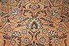 Tabriz Orange Square Hand Knotted 97 X 114 Area Rug 400-17159 Thumb 8