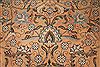 Tabriz Orange Square Hand Knotted 97 X 114  Area Rug 400-17159 Thumb 8