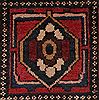 Bakhtiar Red Hand Knotted 102 X 1311  Area Rug 400-17160 Thumb 23