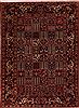 Bakhtiar Red Hand Knotted 102 X 1311  Area Rug 400-17160 Thumb 0