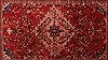 Mahal Red Hand Knotted 102 X 135 Area Rug 400-17164 Thumb 19