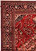 Mahal Red Hand Knotted 102 X 135 Area Rug 400-17164 Thumb 21