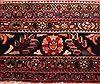 Mahal Red Hand Knotted 102 X 135  Area Rug 400-17164 Thumb 6
