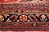 Mahal Red Hand Knotted 102 X 135 Area Rug 400-17164 Thumb 7