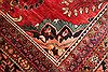 Mahal Red Hand Knotted 102 X 135  Area Rug 400-17164 Thumb 11