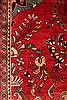 Mahal Red Hand Knotted 102 X 135  Area Rug 400-17164 Thumb 12