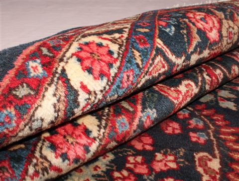 Khoy Black Hand Knotted 102 X 135 Area Rug 400-17165 Image 20