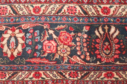 Khoy Black Hand Knotted 102 X 135 Area Rug 400-17165 Image 7