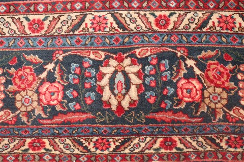 Khoy Black Hand Knotted 102 X 135 Area Rug 400-17165 Image 8