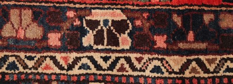 Bakhtiar Red Hand Knotted 1010 X 133 Area Rug 400-17166 Image 12