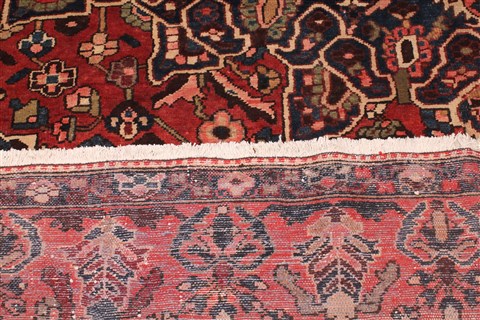 Bakhtiar Red Hand Knotted 1010 X 133 Area Rug 400-17166 Image 22