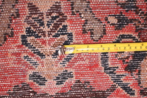 Bakhtiar Red Hand Knotted 1010 X 133 Area Rug 400-17166 Image 23