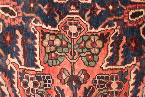 Bakhtiar Red Hand Knotted 1010 X 133 Area Rug 400-17166 Image 24
