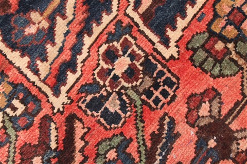 Bakhtiar Red Hand Knotted 1010 X 133 Area Rug 400-17166 Image 25