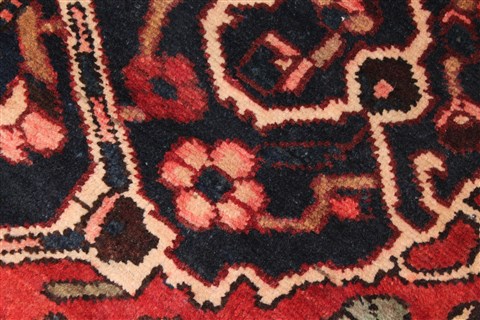 Bakhtiar Red Hand Knotted 1010 X 133 Area Rug 400-17166 Image 28