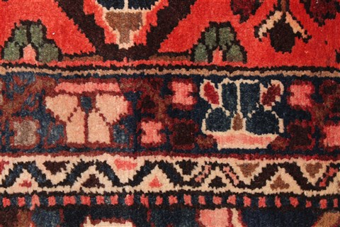 Bakhtiar Red Hand Knotted 1010 X 133 Area Rug 400-17166 Image 29