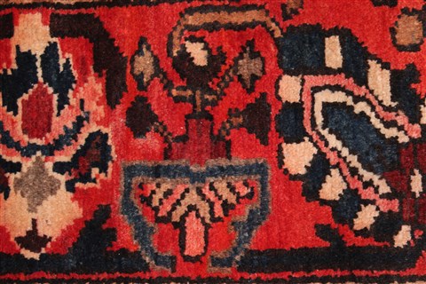 Bakhtiar Red Hand Knotted 1010 X 133 Area Rug 400-17166 Image 30