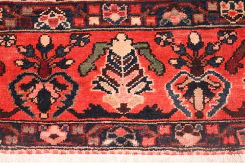Bakhtiar Red Hand Knotted 1010 X 133 Area Rug 400-17166 Image 7