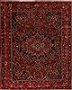 Bakhtiar Red Hand Knotted 1010 X 133  Area Rug 400-17166 Thumb 0
