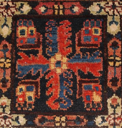 Bakhtiar Brown Hand Knotted 105 X 131 Area Rug 400-17170 Image 15