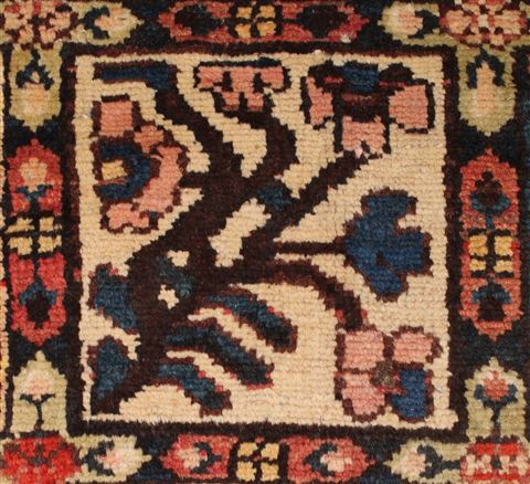 Bakhtiar Brown Hand Knotted 105 X 131 Area Rug 400-17170 Image 20
