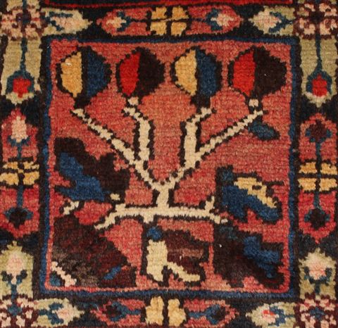 Bakhtiar Brown Hand Knotted 105 X 131 Area Rug 400-17170 Image 22