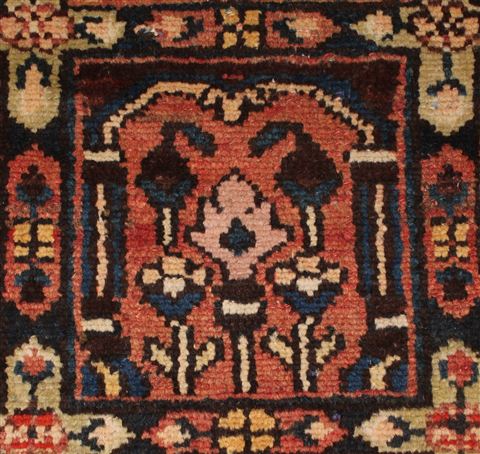 Bakhtiar Brown Hand Knotted 105 X 131 Area Rug 400-17170 Image 25