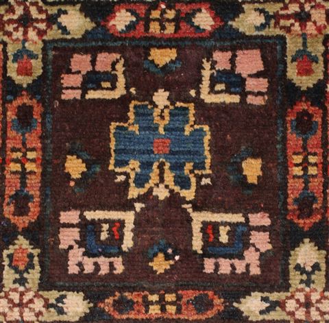 Bakhtiar Brown Hand Knotted 105 X 131 Area Rug 400-17170 Image 27