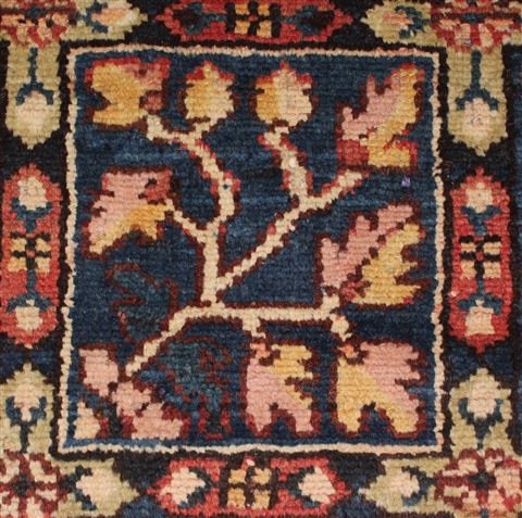 Bakhtiar Brown Hand Knotted 105 X 131 Area Rug 400-17170 Image 28